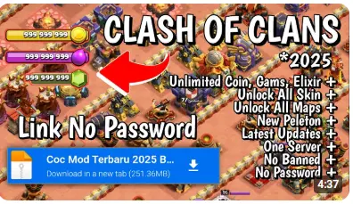 Top Clash of Clans Mod APK 2025: Unlock Unlimited Gems and Coins without Banning 3 unlimited gems and coins89