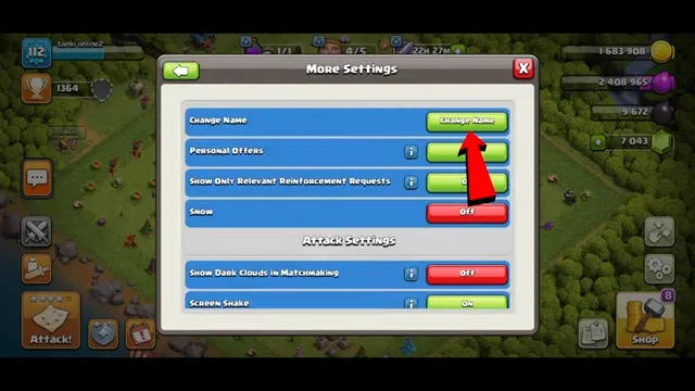 HOW TO CHANGE PLAYER NAME IN CLASH OF CLANS? 4 clash of clans 1