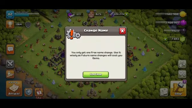 HOW TO CHANGE PLAYER NAME IN CLASH OF CLANS? 6 clash of clans name 1
