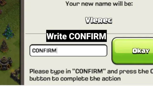 HOW TO CHANGE PLAYER NAME IN CLASH OF CLANS? 7 clash of clans confirm